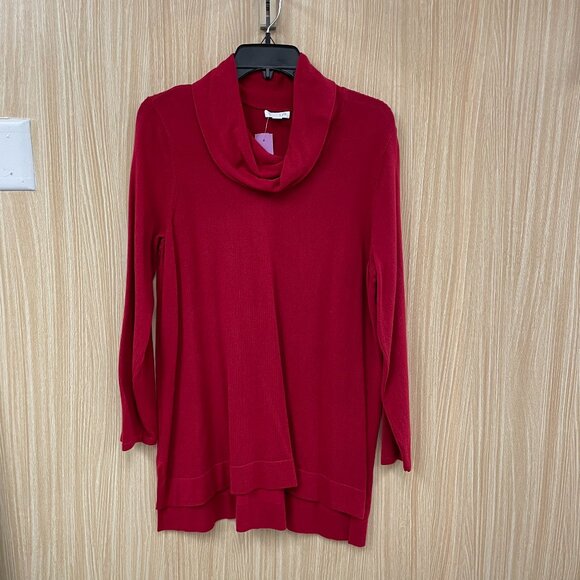 J. Jill Sweaters - J. jill red sweater size large